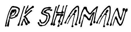PK Shaman font